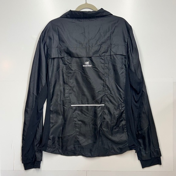 EQology by SmartPak XXL Black Full Zip Athletic Lightweight Jacket Equestrian - Picture 6 of 16